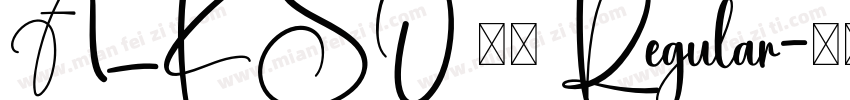 A_KSO 闘龍 Regular字体转换